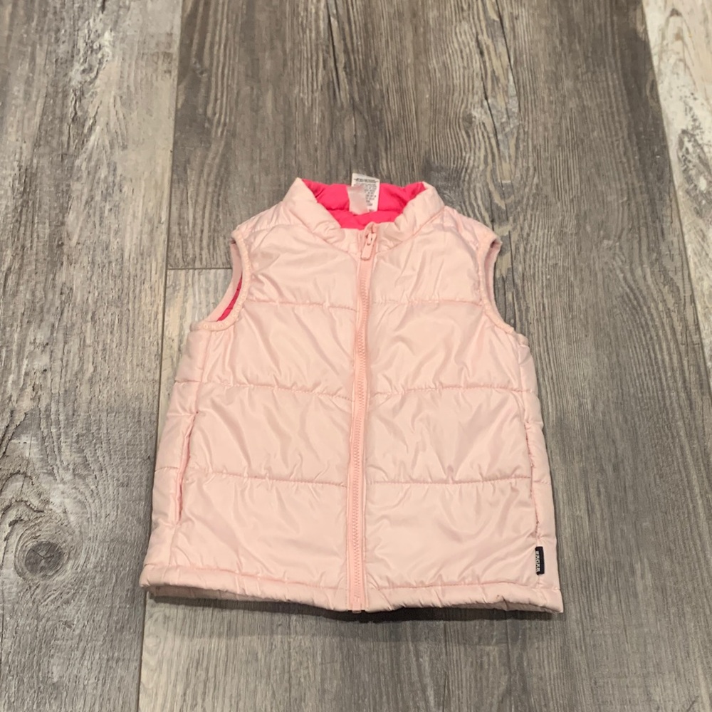 Bonds Pink Kids Puffer Vest